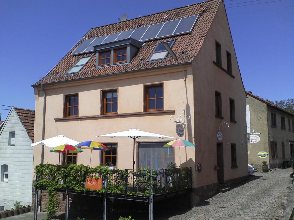 Gaestehaus 'Alte Baeckerei' Kaffeehaus Hotel Großbundenbach Eksteriør billede