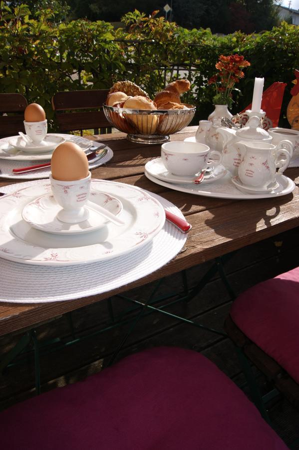 Gastehaus 'Alte Backerei' Kaffeehaus Hotel Großbundenbach Eksteriør billede