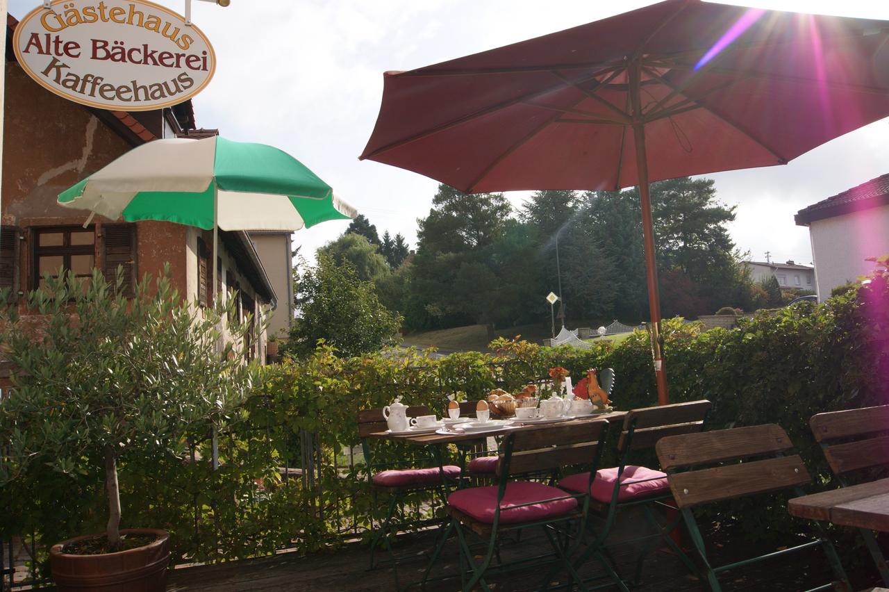 Gaestehaus 'Alte Baeckerei' Kaffeehaus Hotel Großbundenbach Eksteriør billede